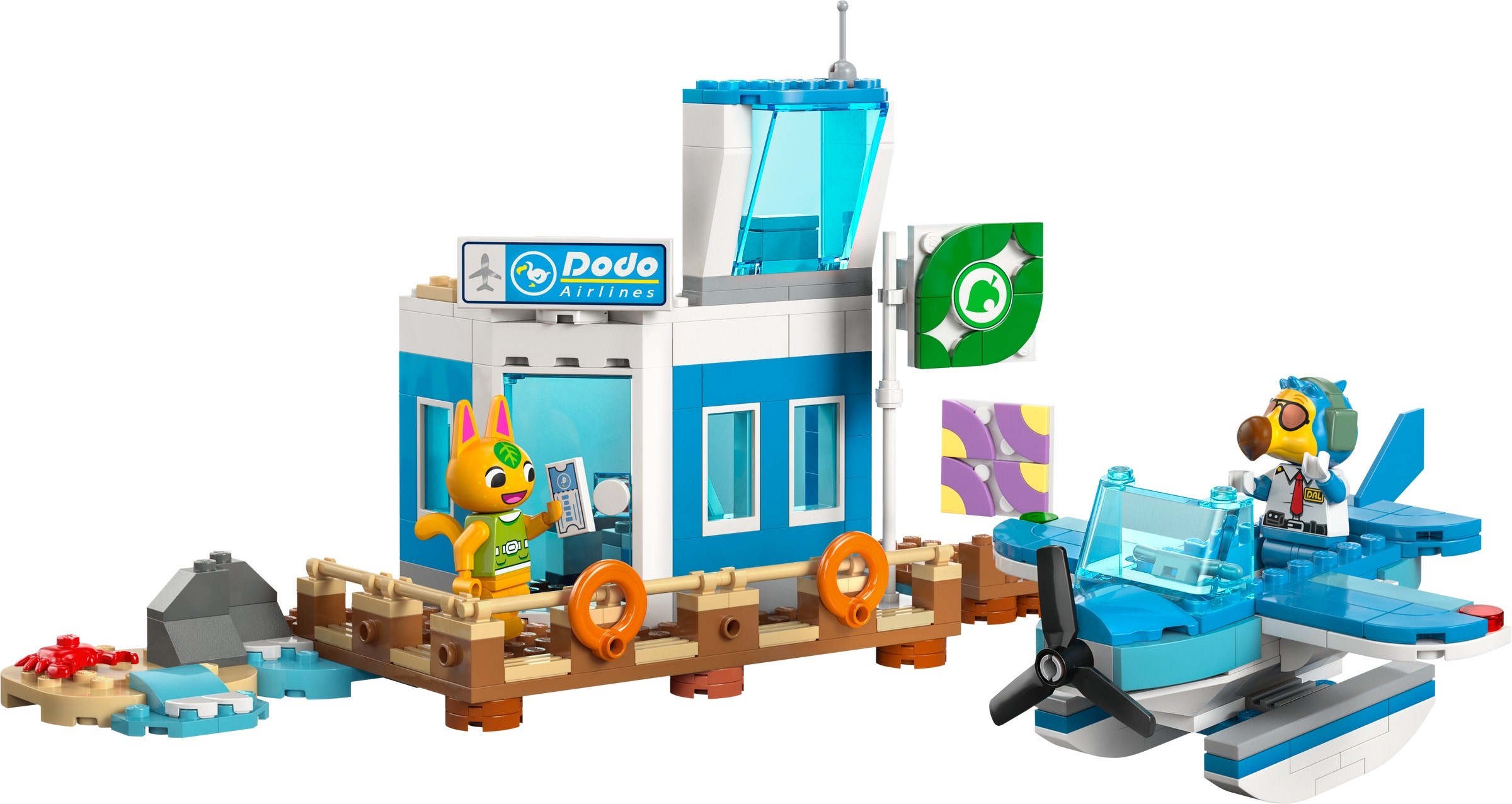 LEGO Animal Crossing เลโก้ 77051 Fly with Dodo Airlines