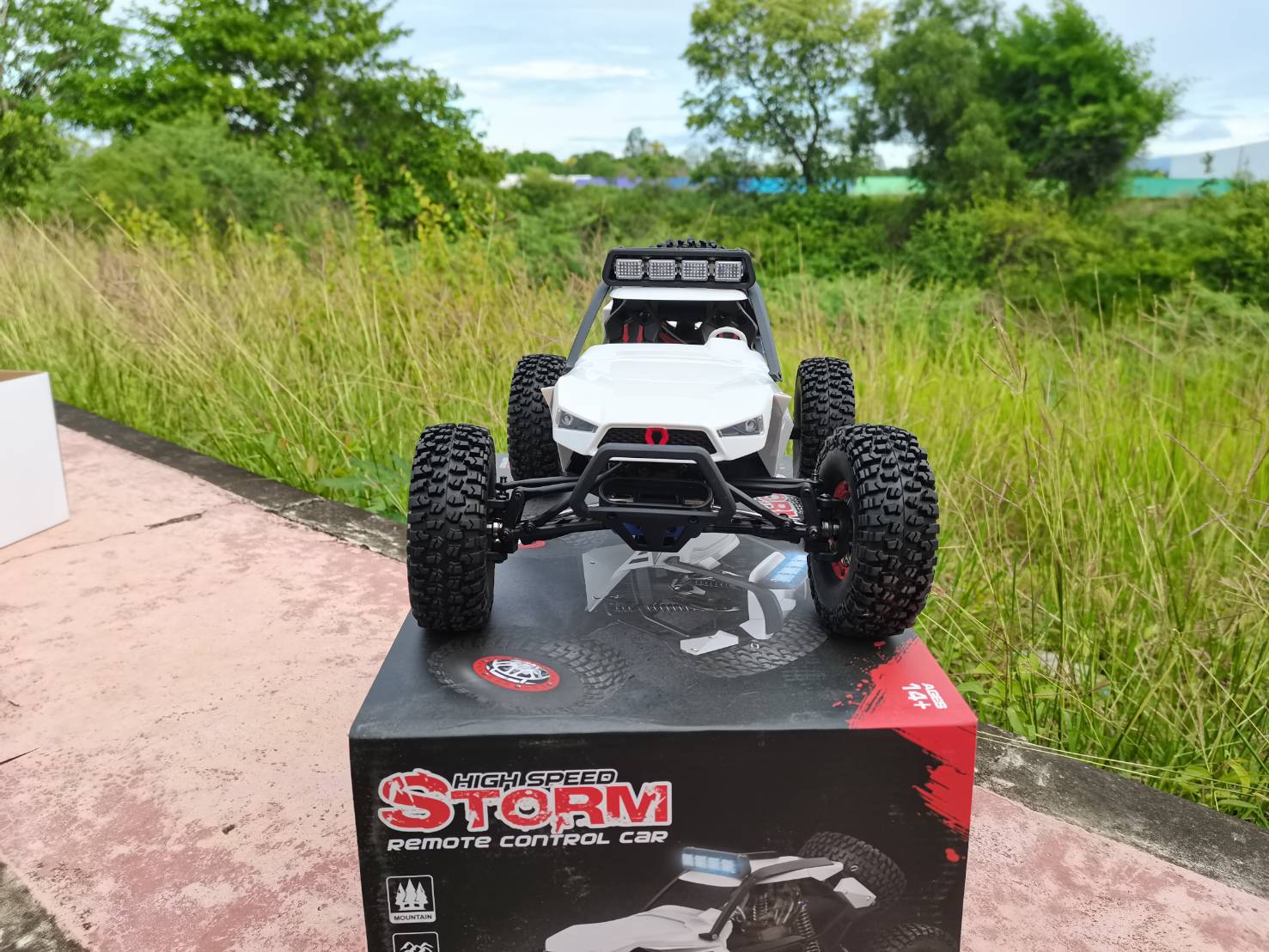 "รถบังคับวิทยุ OFF-ROAD WL-TOYS&XK NO.12429 4WD.ระบบ SERVO เลี้ยว+เล่งตามมือ แบตเตอร์รี่ lipo 7.4V 1500Mah ระบบกันน้ำ ชุดพร้อมเล่น"