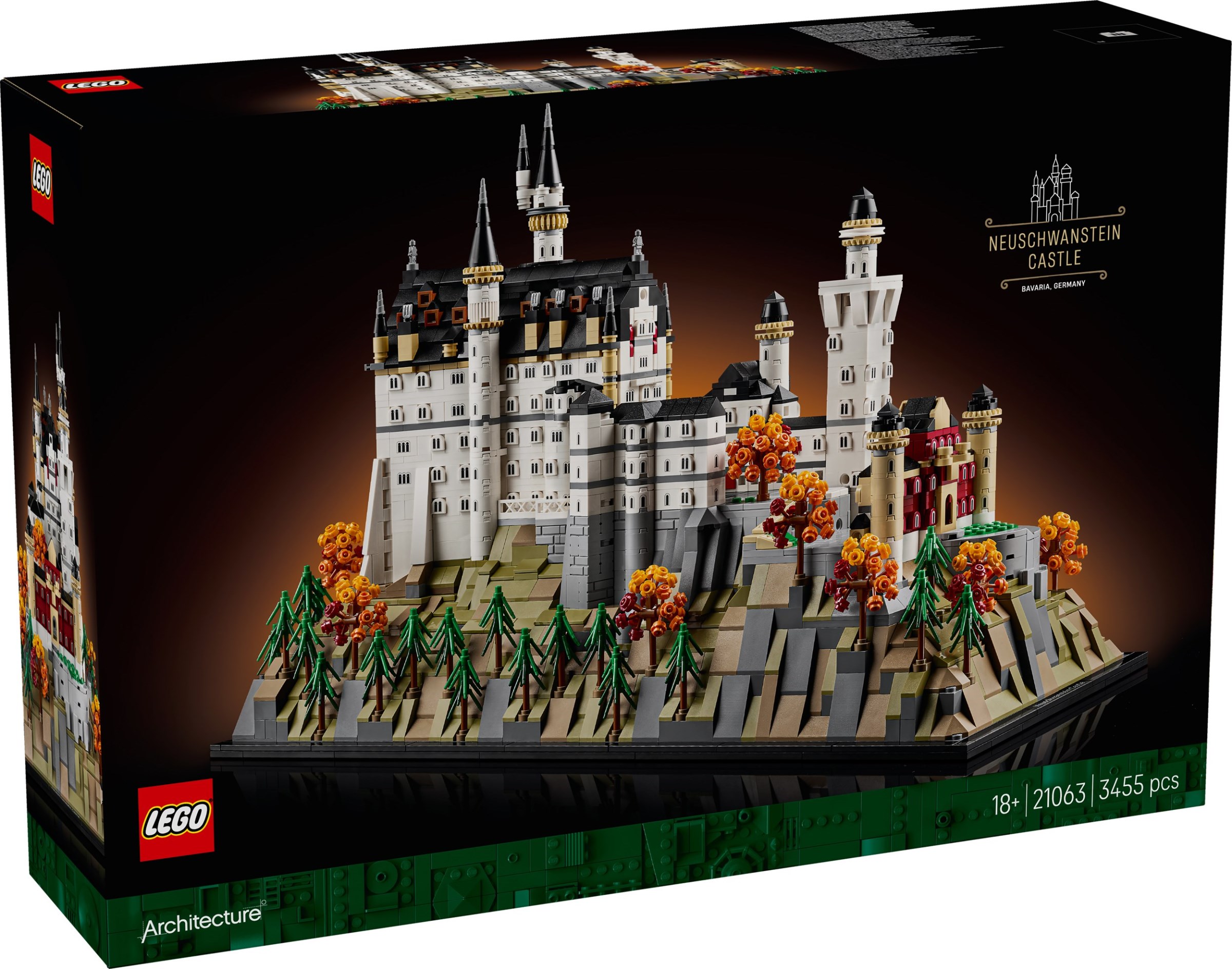 LEGO Architecture เลโก้ 21063 Neuschwanstein Castle