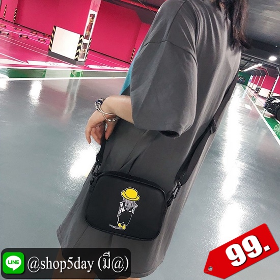 ⚡️กระเป๋าสะพายลายการ์ตูนผู้หญิง สุดคิ้ววว์ 🤩