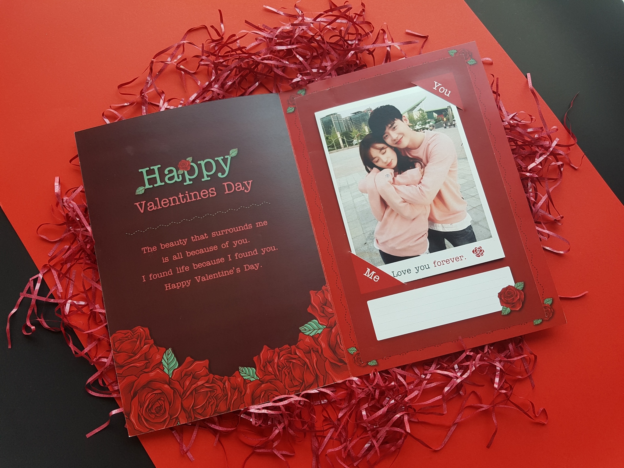 การ์ดอวยพรไซต์ใหญ่ Valentine Big Card