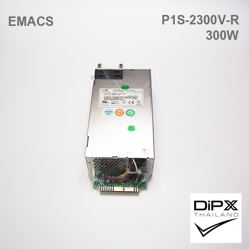 Power supply NAS Server 1U EMACS 300W (P1S-2300V-R, B013120013) รุ่นไม่มีน็อต (New)
