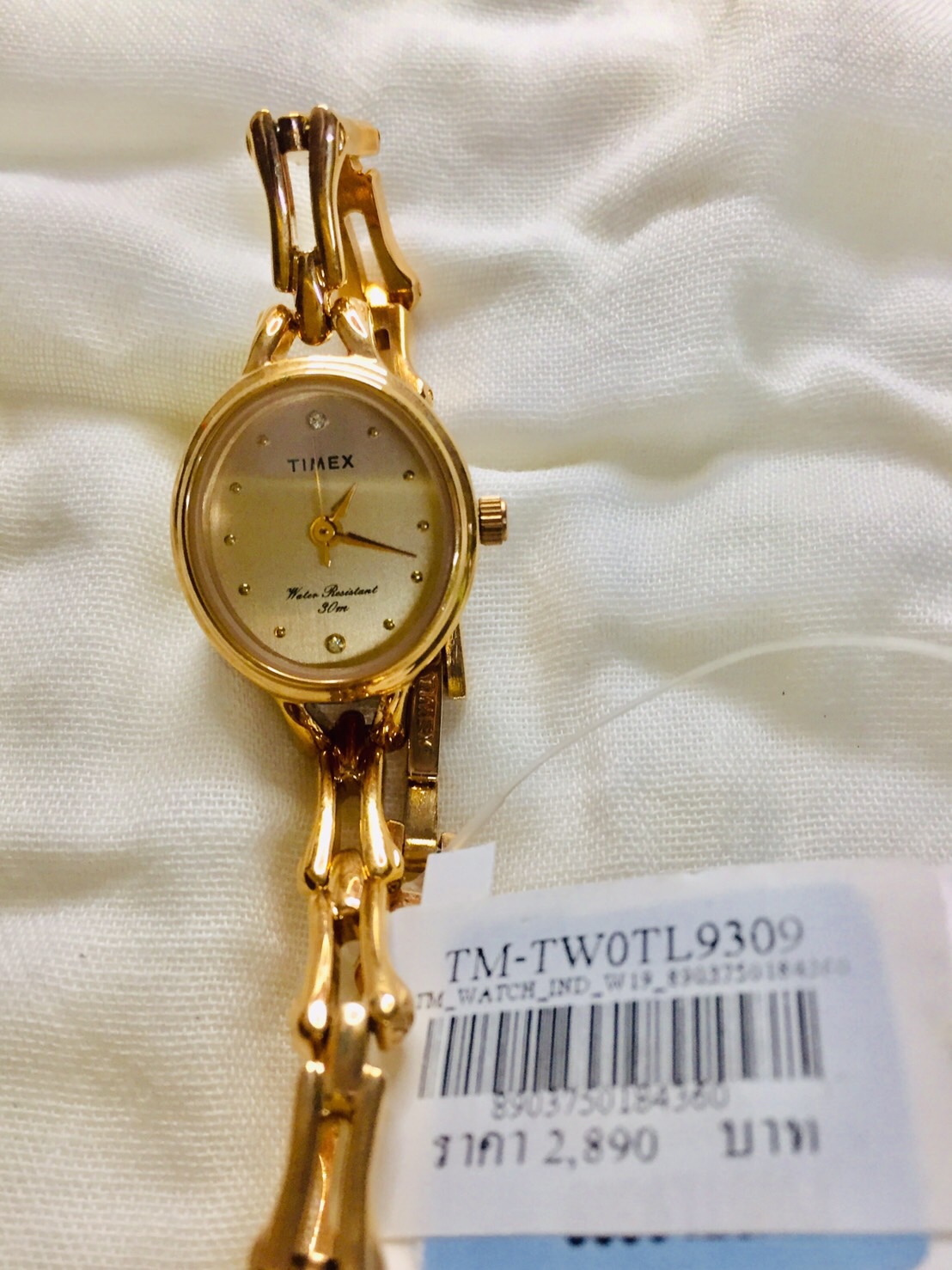 นาฬิกาข้อมือผู้หญิง Timex ของแท้100% เรือนทองหรูหรา