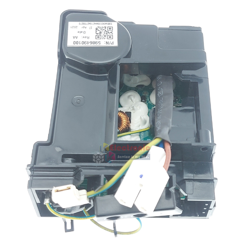 กล่องแผงสตาร์ทตอมตู้เย็น-BEKO/เบโค รุ่น*RDNT371I50V*อะไหล่แท้/บอร์ดสตาร์คอมตู้เย็น-BEKO/เบโครุ่น*RDNT371I50V *อะไหล่แท้