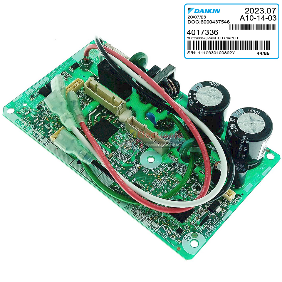 แผงบอร์ดแอร์คอยเย็นDAIKIN-ไดกิ้น รุ่น FTKC12QV2S/FTKC12RV2S-อะไหล่ใหม่แท้บริษัท #อะไหล่แอร์DAIKIN