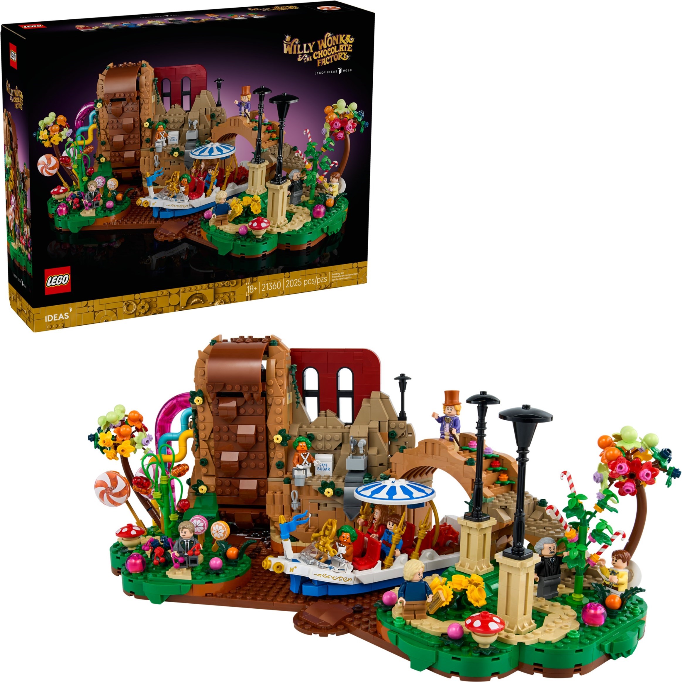 LEGO เลโก้ 21360 Willy Wonka & the Chocolate Factory