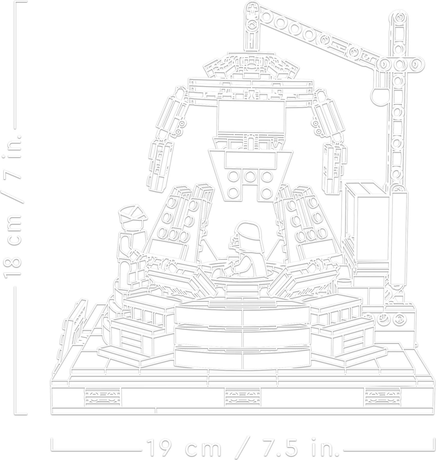 LEGO Star Wars เลโก้ 75296 Darth Vader Meditation Chamber