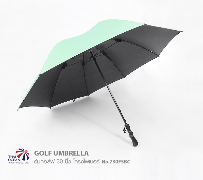 Leo ร่มกอล์ฟใหญ่ 30 นิ้ว กางได้ 2-3 คน โครงไฟเบอร์ไม่ขึ้นสนิม ผ้า black uv กันรังสียูวี 99%