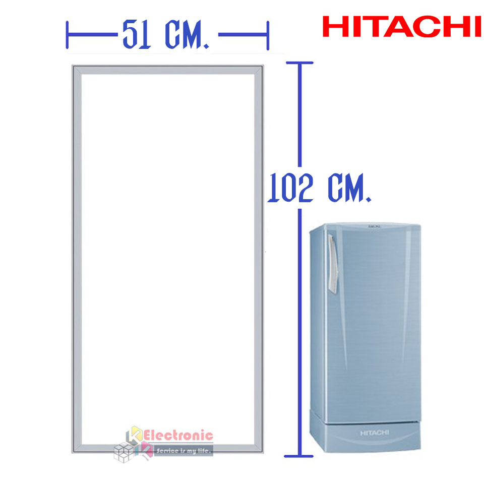 ขอบยางประตูตู้เย็นHITACHI_ฮิตาชิ รุ่น R-64S/R-64SX-1*อะไหล่แท้ (ขอบยางแบบศรกดตามร่อง) อะไหล่แท้ตรงรุ่นใส่ง่าย อะไหล่แท้อายุการใช้งานยาวนาน