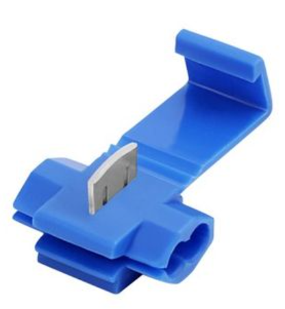 wire connector 0.75-2.5 sq.mm. non-destructive break-free wire splitter stripping-free plug-in terminal block
