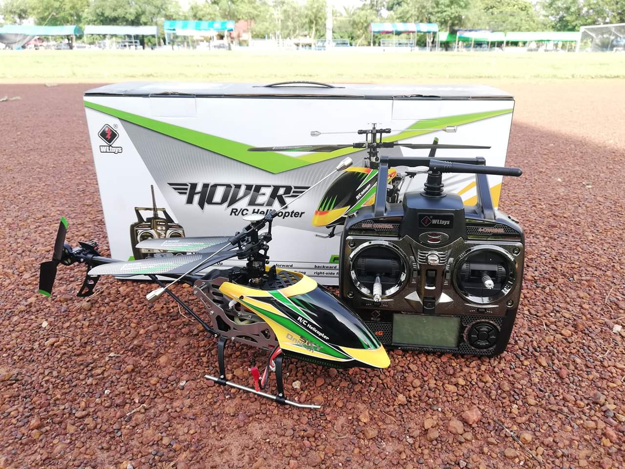 สินค้าเฮลิคอปเตอร์ บังคับวิทยุ WL-TOYS.V912. ระบบ 4CH รีโมท ดิจิตอล 2.4GHZ.การบินที่สมจริง