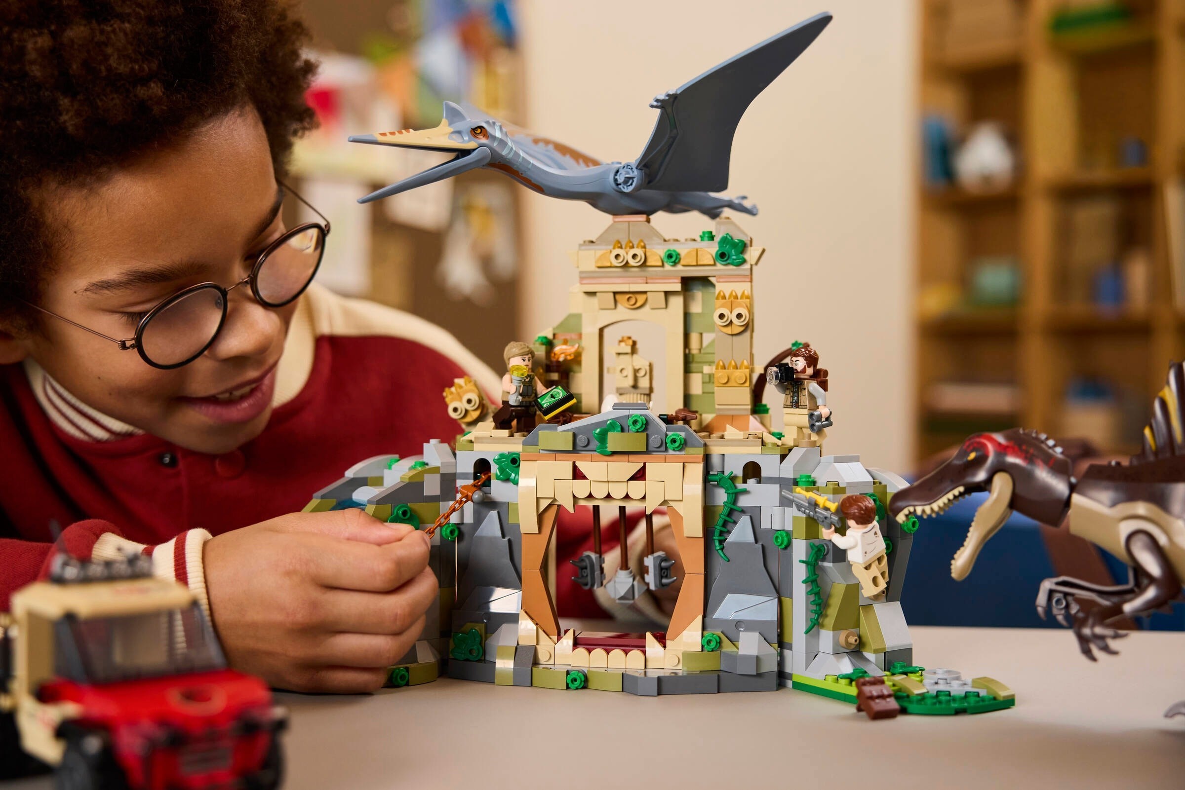 LEGO Jurassic World เลโก้ 76976 Spinosaurus & Quetzalcoatlus Air Mission