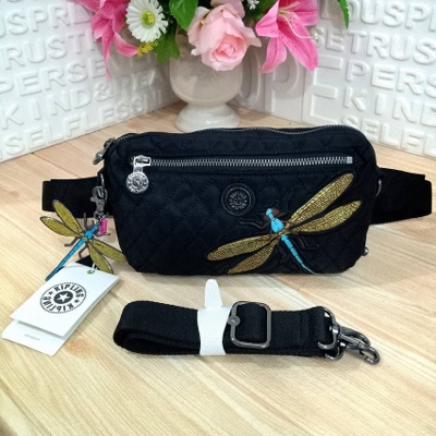Kipling กระเป๋าคาดเอว สะพายข้าง รุ่น Halima convertible waist back