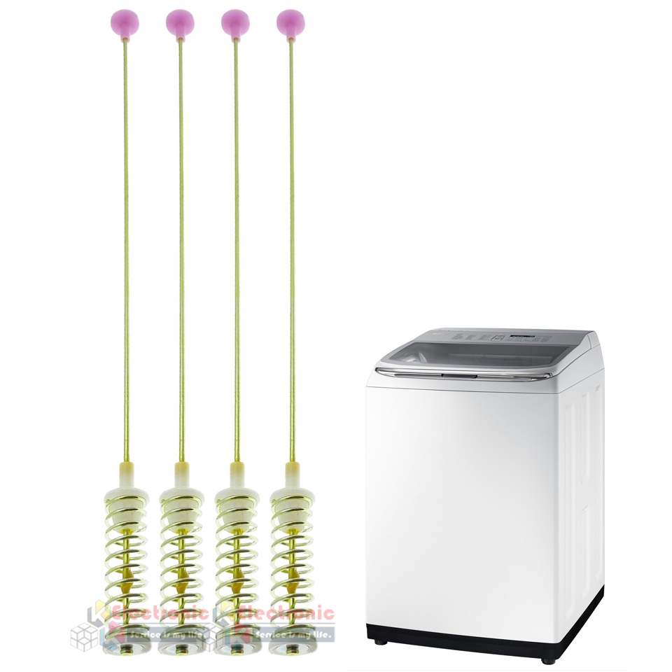 ขาโช๊คเครื่องซักผ้าซัมซุง/โช๊คเครื่องซักผ้าSamsung_ซัมซุง ทั้งชุด 4 ชิ้น-รุ่น WA18M8700GV/ST/WA18M8700GW/ST*อะไหล่แท้*ใช้ได้กับทุกรุ่นที่ทางร้านระบุไว้