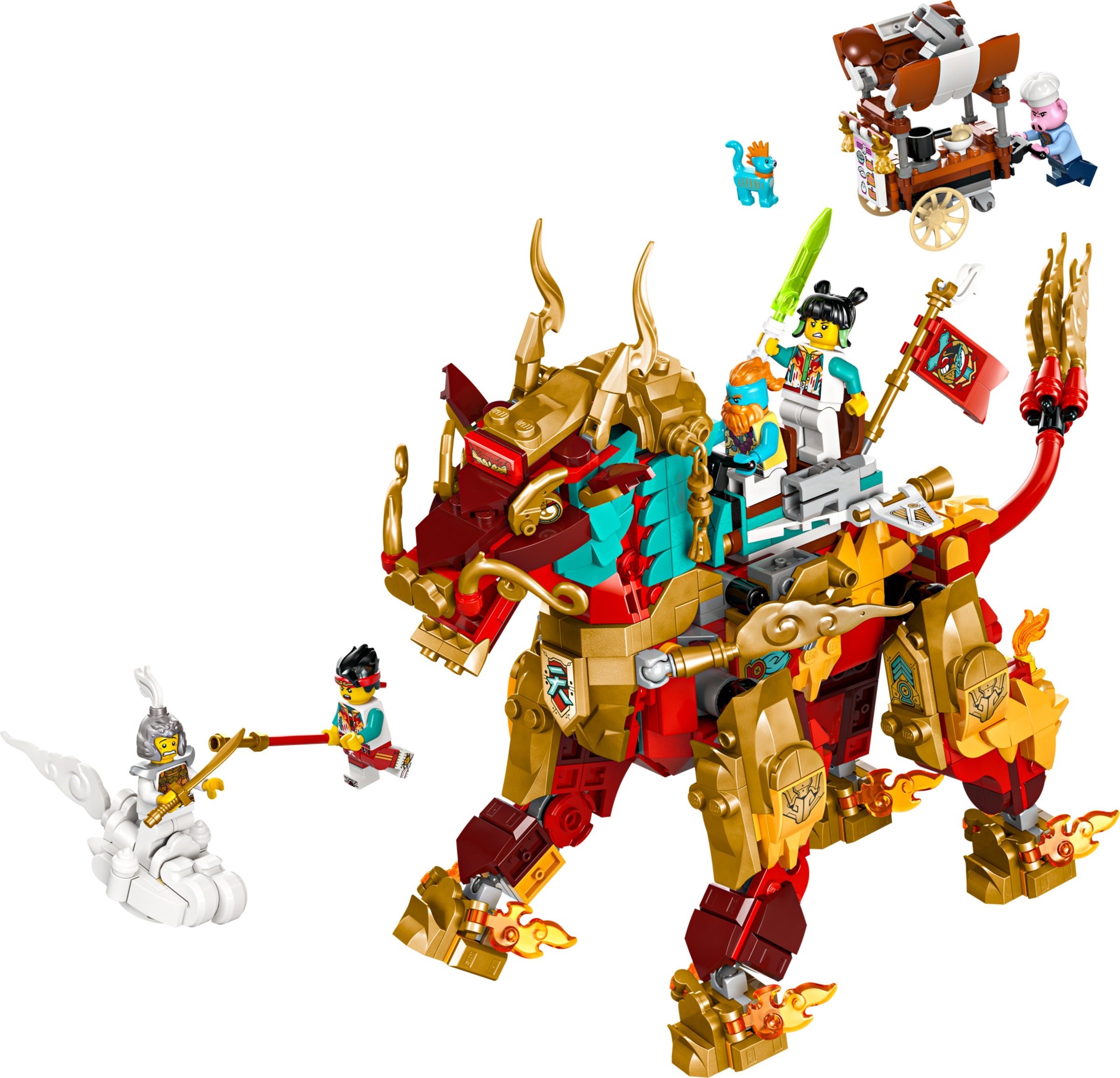 LEGO Monkie Kid เลโก้ 80066 Mythical Creature Qilin