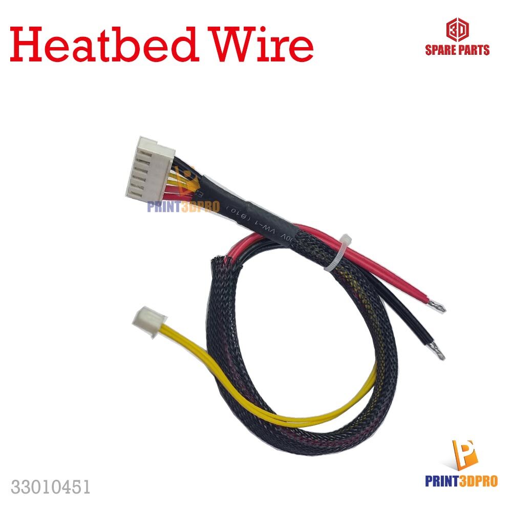 3D Printer Part Heatbed wire ชุดสายทำความร้อนฐานพิมพ์ hotbed wire heat bed cable