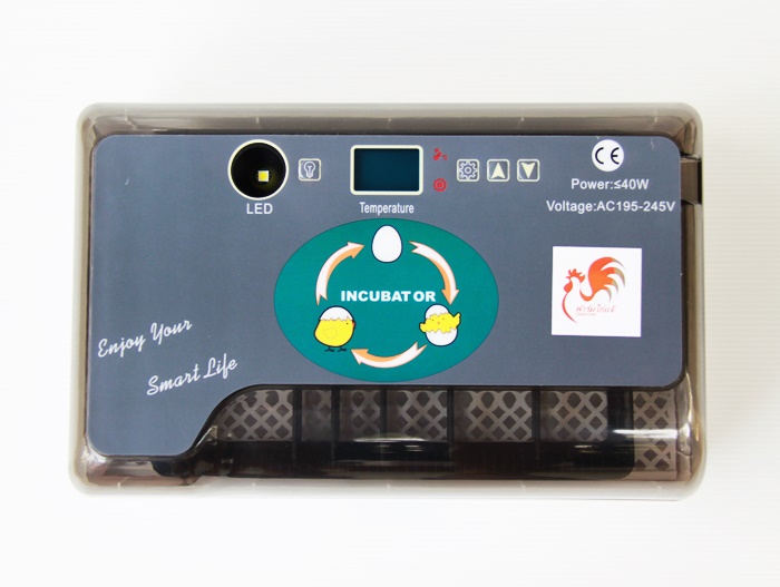 เครื่องฟักไข่อัตโนมัติ 12/35 ฟอง ตู้ฟักไข่ ตู้อบไข่ ฟักไข่ได้หลายขนาด ไข่ไก่ ไข่ห่าน ไข่นกกระทา