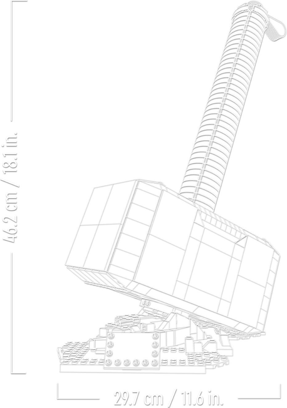 Lego Super Heroes Marvel เลโก้ 76209 Thor's Hammer