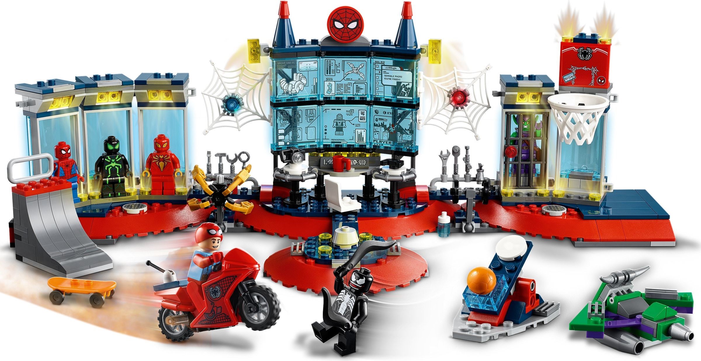 LEGO Super heroes Marvel เลโก้ 76175 Attack on the Spider Lair