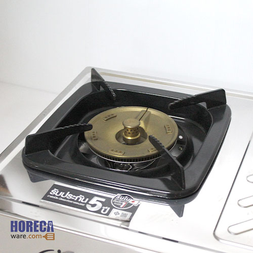 Stainless steel double stove, model rt-902mm, Rinnai brand