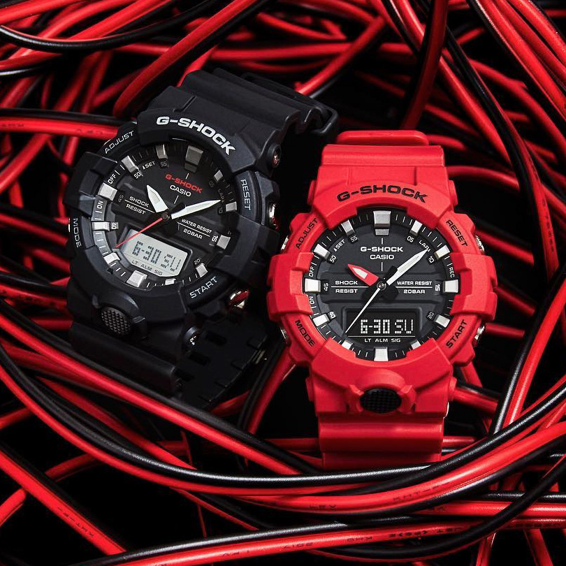 Casio G-shock ชาย GA-800-4ADR (ประกัน CMG)