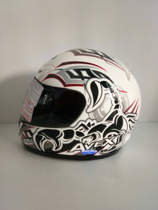 🔥หมวกกันน็อค DX ลายเท้