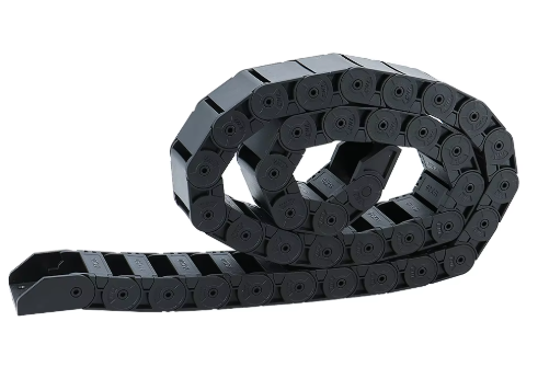 รางกระดูกงู เก็บสายไฟ 15x20mm ยาว 1 เมตร Cable Drag Chain Open On Both Side Plastic Towline