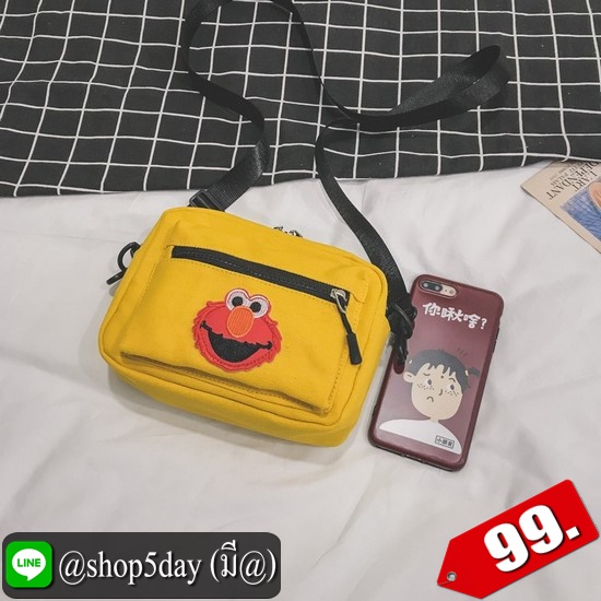 ⚡️กระเป๋าสะพาย งานน่ารัก EM 🤩 ELmo (เอลโม่)