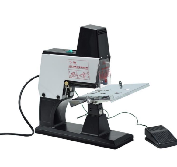 เครื่องเย็บกระดาษกลางเล่มไฟฟ้า รุ่น ST-1000T ถาดปรับได้2แบบ