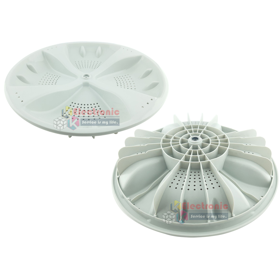 ใบพัดซักเครื่องซักผ้า HAIER-ไฮเออร์ รุ่น HWM130-401S ขนาด 35.5 เซนติเมตร 11 ฟันเฟือง สามารถใช้กับเครื่องซักผ้าทั่วไป