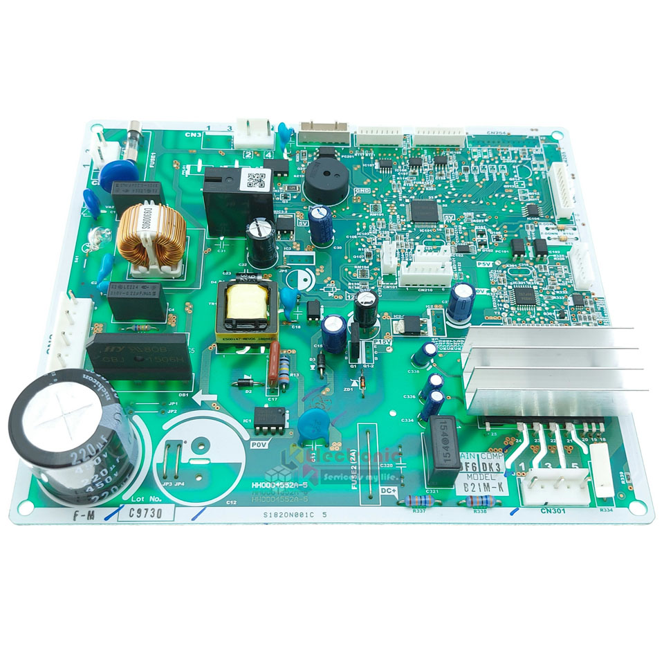 แผงบอร์ดตู้เย็น HITACHI(ฮิตาขิ)รุ่น*R-VG350PZ/R-V380PZ/R-V350PZ/R-VG380PZ *อะไหล่แท้*ใช้ได้กับทุกรุ่นที่ทางร้านระบุไว้