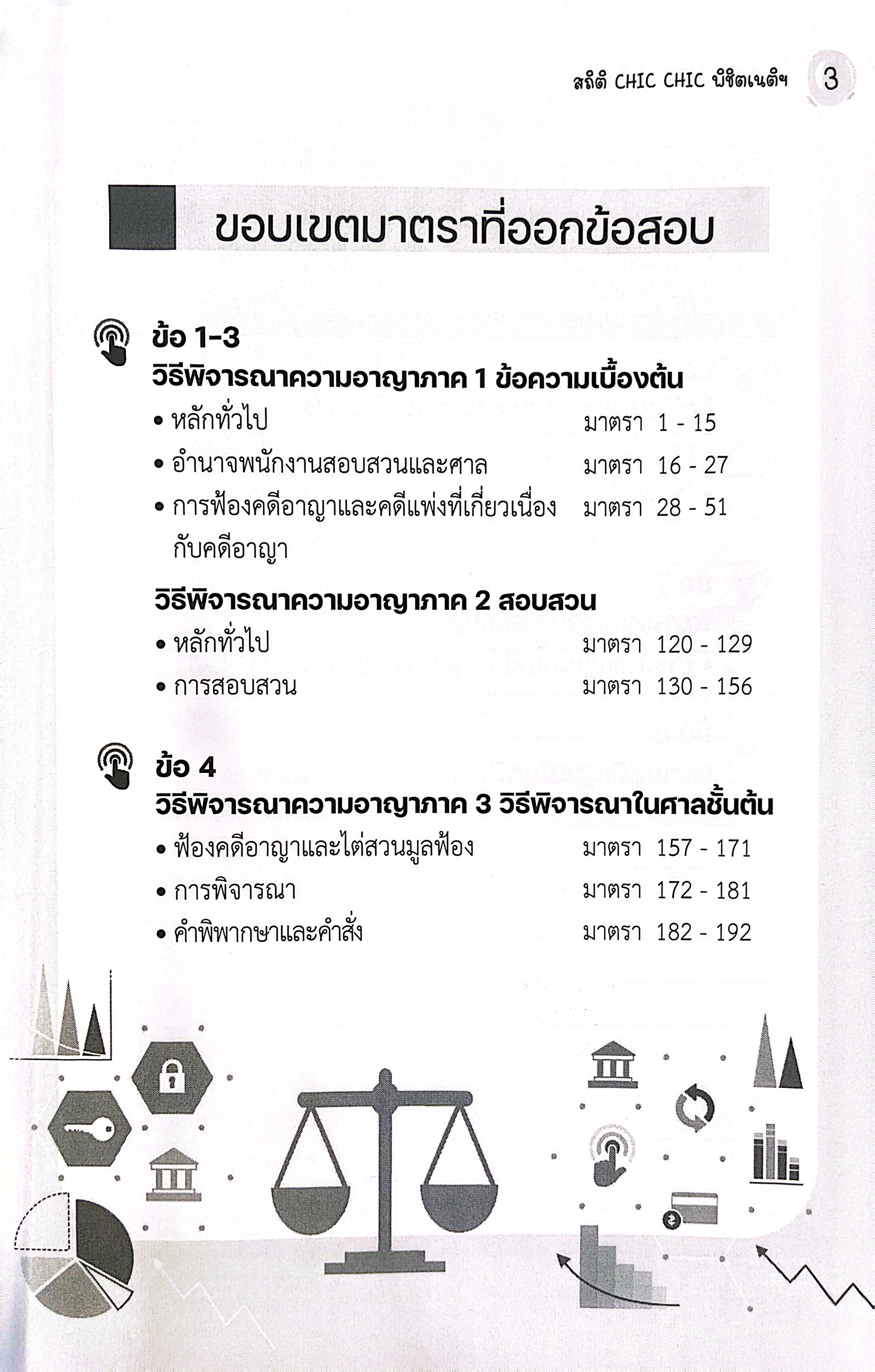 สถิติ CHIC CHIC ชิคชิค พิชิตเนติฯ ขา วิอาญา รวมประเด็นข้อสอบเนติบัณฑิต