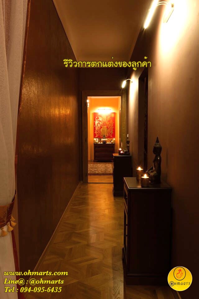 ตกแต่งผนังร้านนวดสปา 032
