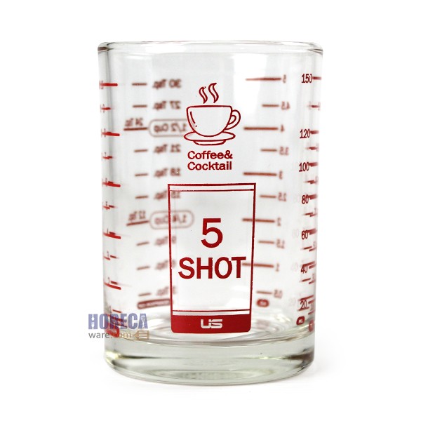 แก้วตวง มีสเกล 5 shot (5 oz.) ตรายูเอสเอ