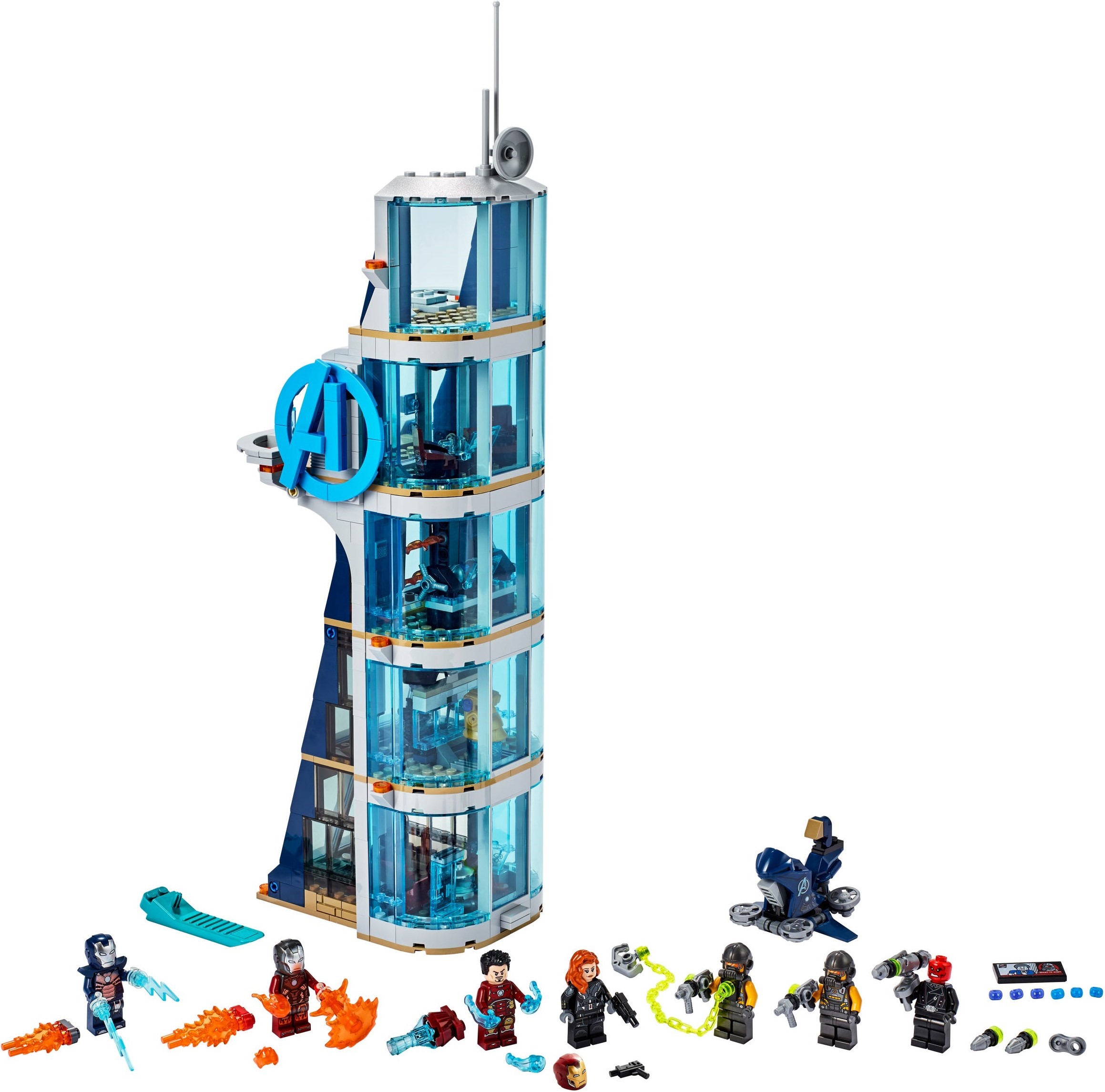 LEGO Superheroes Marvel เลโก้ 76166 Avengers Tower Battle