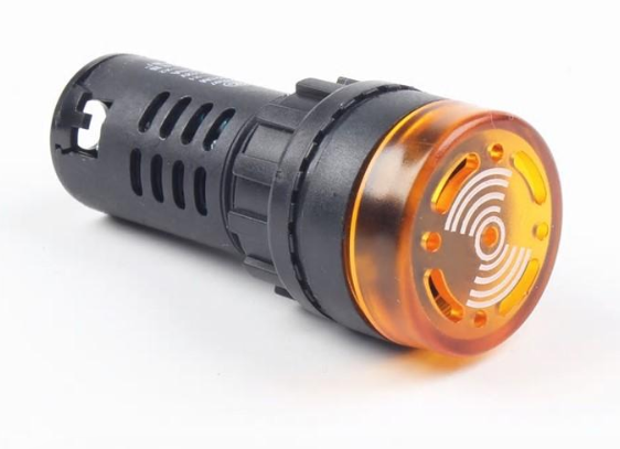 AD16-22SM 220V 22mm. flash Light Yellow color with sound buzzer alarm