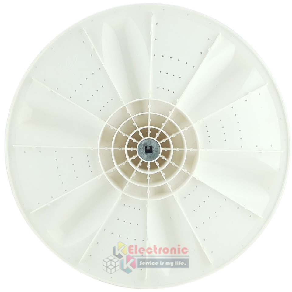 ใบพัดซักเครื่องซักผ้า SANYO-ซันโย ขนาด 37 เซนติเมตร แกนแบบเหลี่ยม สามารถใช้กับเครื่องซักผ้าทั่วไป*ใช้ได้หลายรุ่น