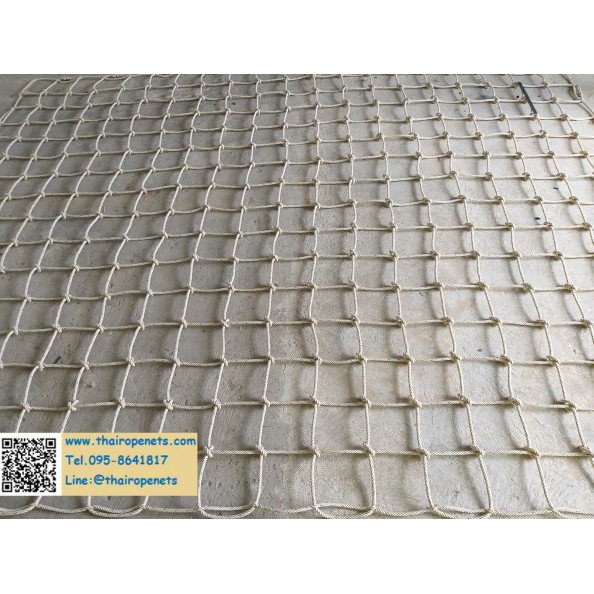 ตาข่ายค่ายลูกเสือ (16 mm.ช่องตา30 x 30 cm.) ตาข่ายฐานกิจกรรม ตาข่ายฐานผจญภัย⭐⭐เฉพาะตาข่าย ไม่รวมโครง⭐⭐