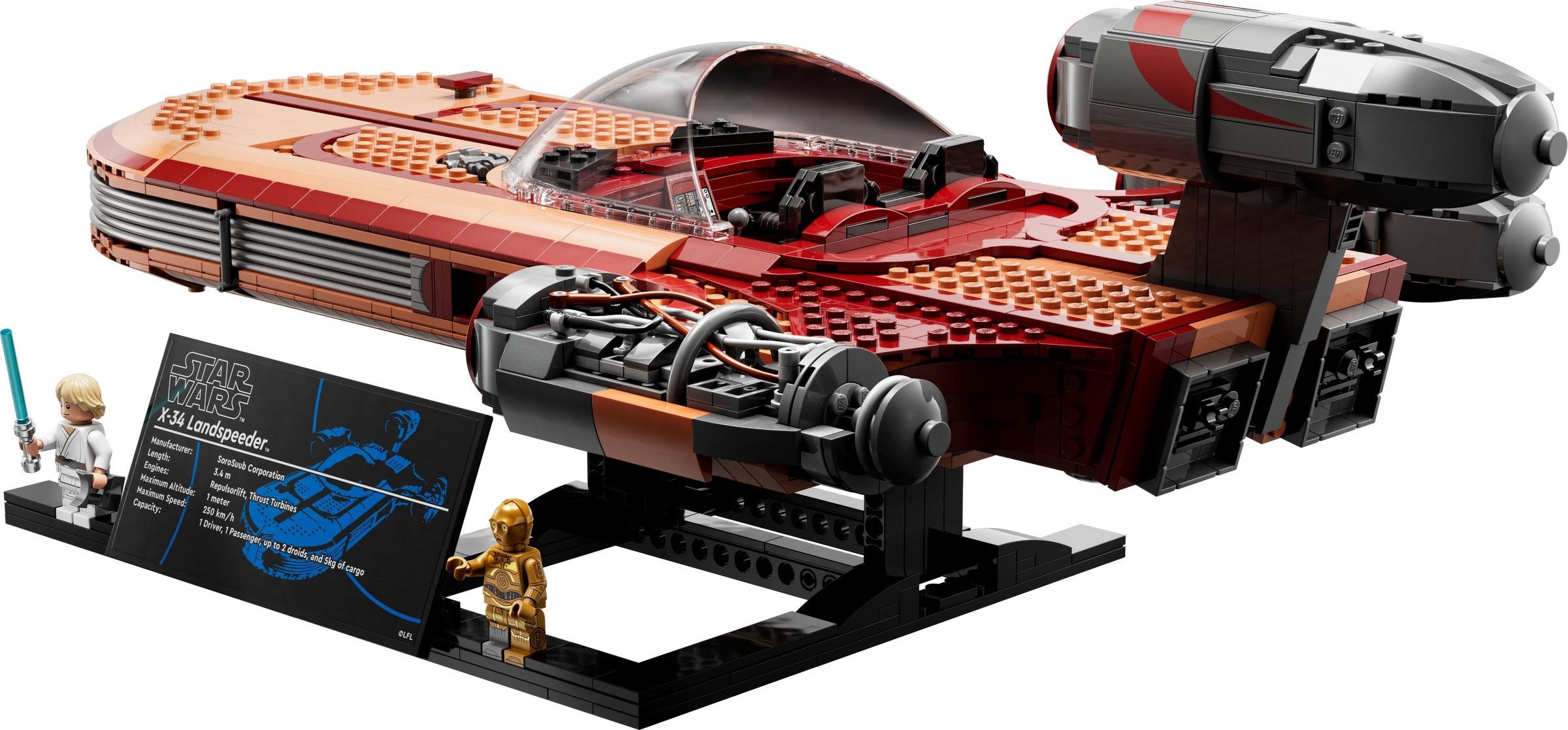 LEGO เลโก้ Star Wars 75341 Luke Skywalker's Landspeeder