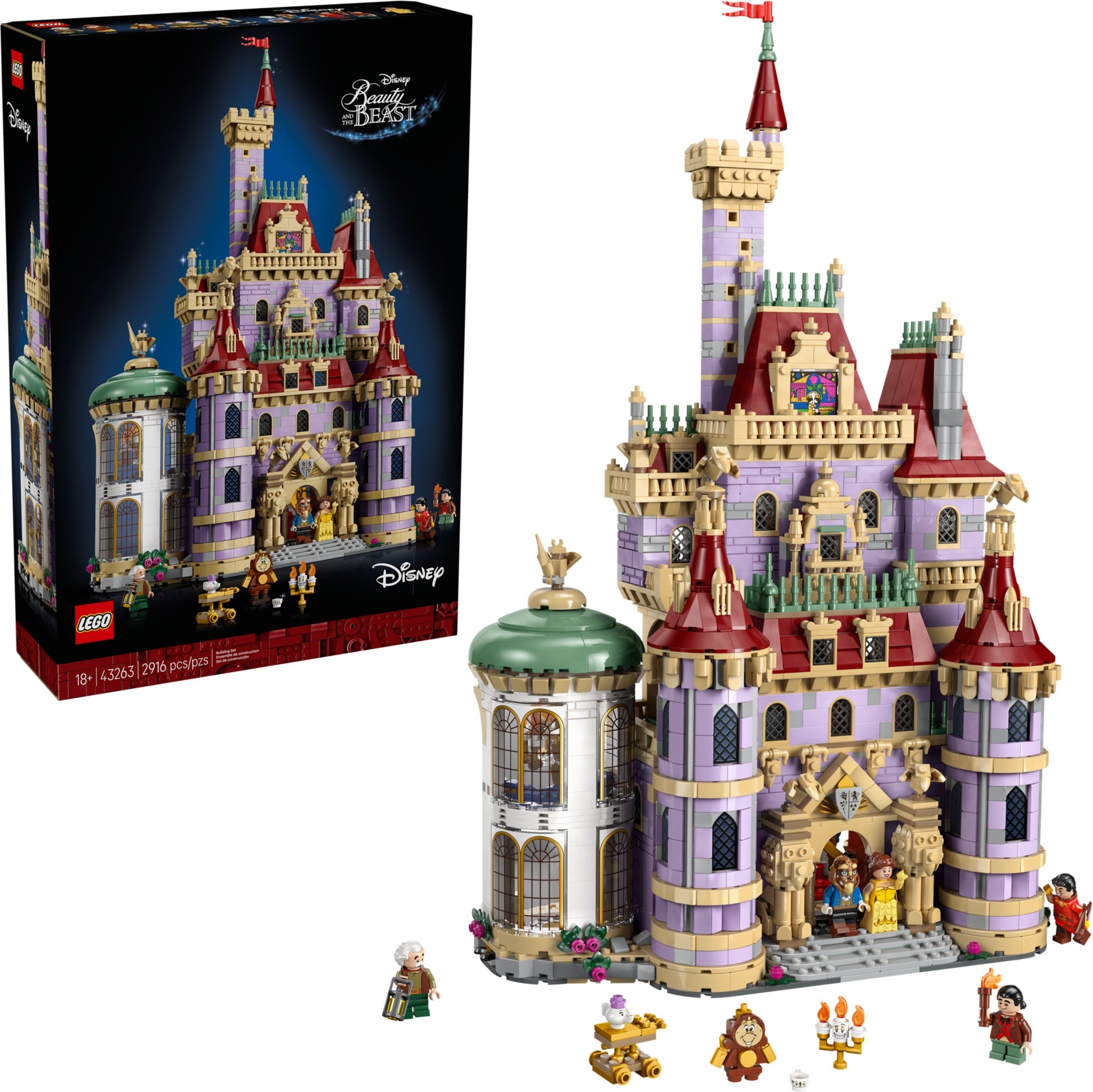 LEGO Disney เลโก้ 43263 Beauty and the Beast Castle