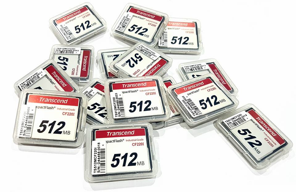 ขาย Transcend CF CARD Industrial 512MB