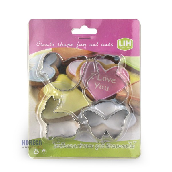 Animal Cookie Mold Set 1x4 Anchor