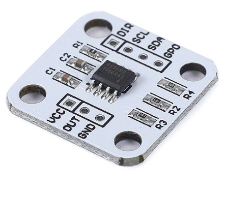 AS5600 magnetic encoder 12bit high precision magnetic induction angle measurement sensor module