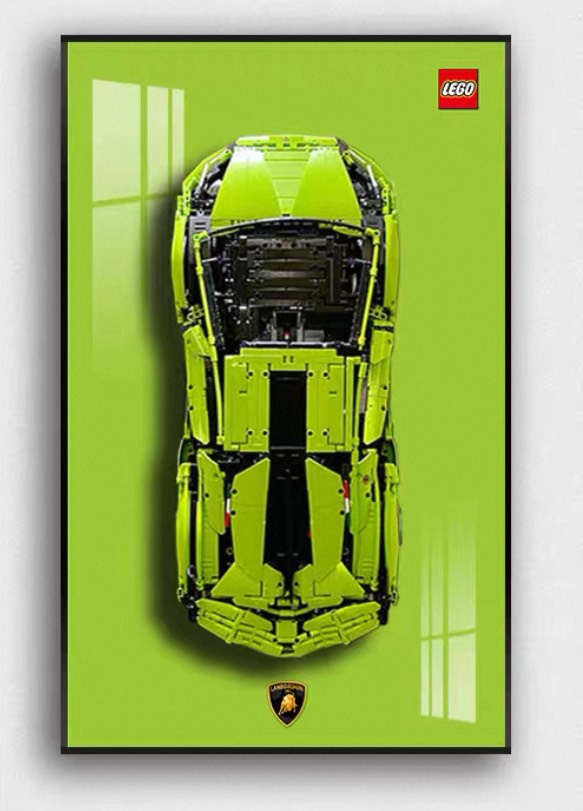 Display frame สำหรับ LEGO Technic เลโก้ 42115 Lamborghini Sián FKP 37