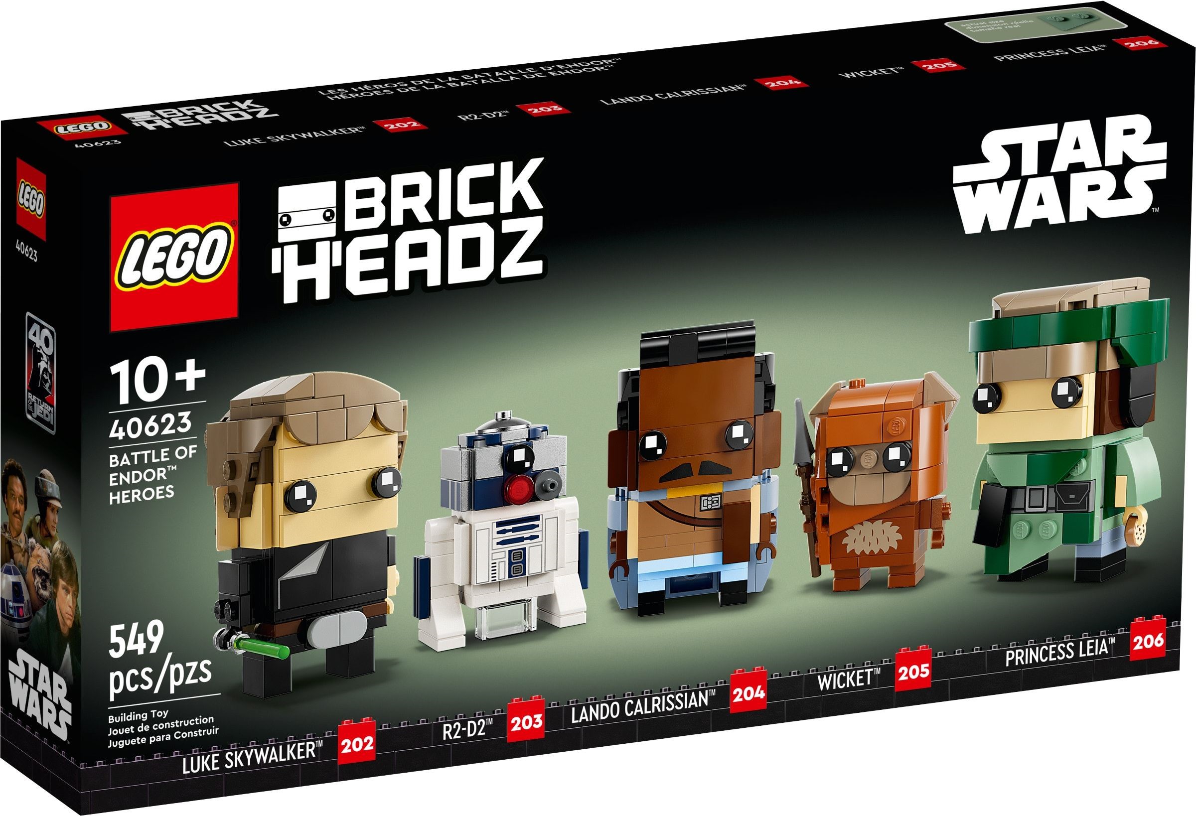 LEGO Brickheadz เลโก้ 40623 Battle of Endor Heroes
