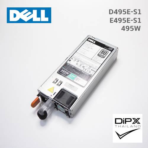 Power supply DELL 495W (D495E-S1, E495E-S1) PowerEdge R530 R630 R730 T330 T430 T630 (New)