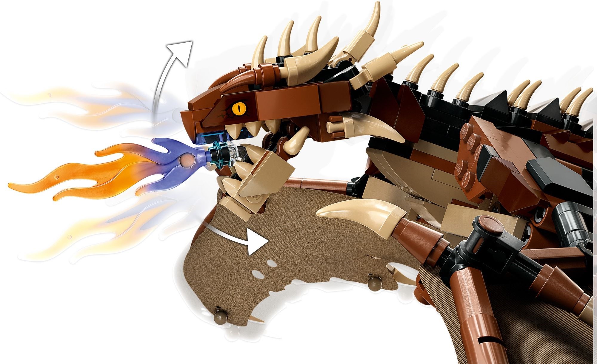 LEGO เลโก้ 76406 Hungarian Horntail Dragon
