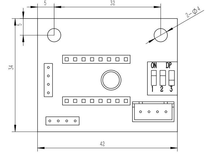 โมดูลขับสเต็ปปิ้งมอเตอร์ 3D printer 42 stepper motor driver expansion board DRV8825 / A4988