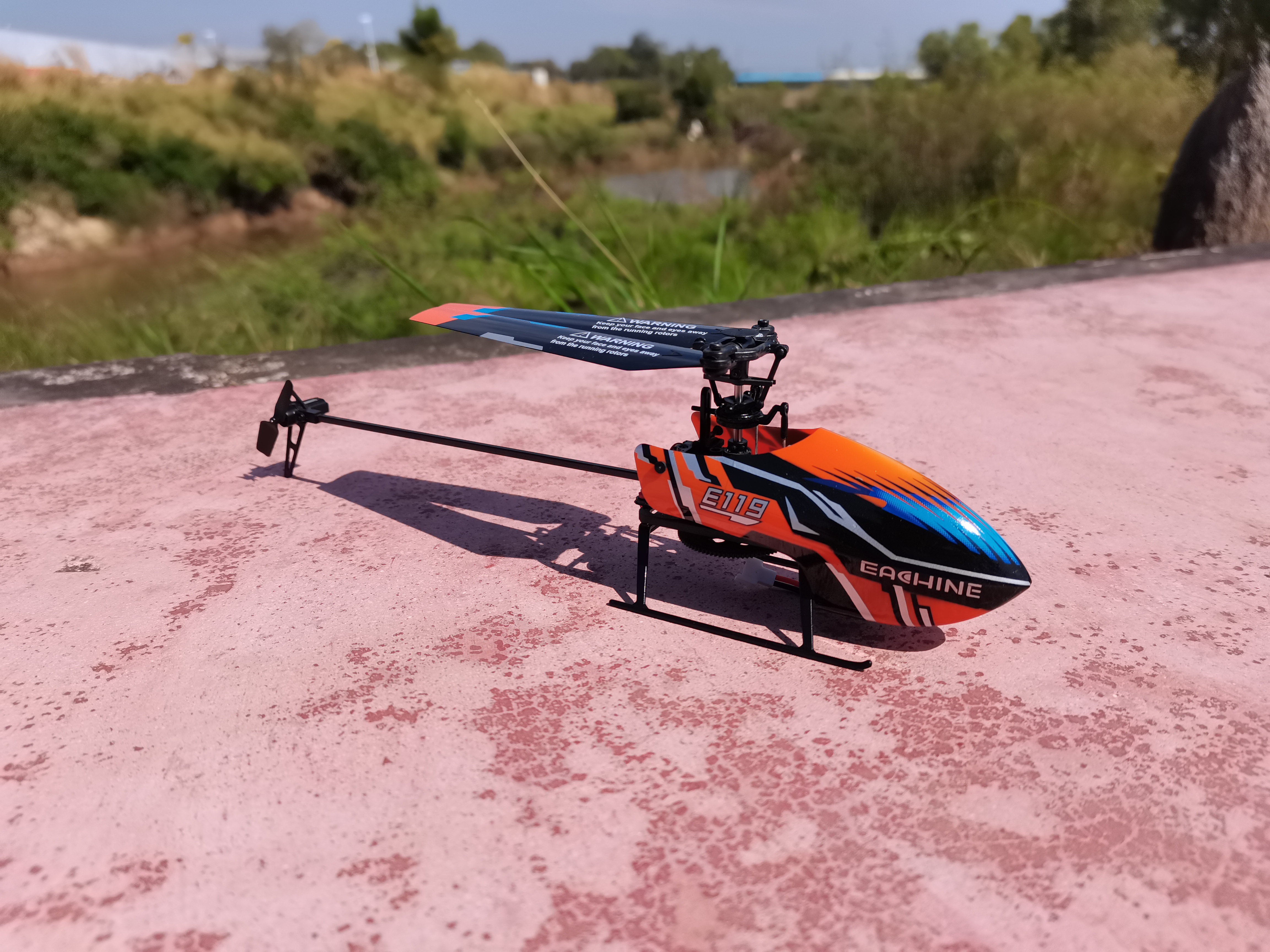 เฮลิคอปเตอร์บังคับวิทยุ C911 HELICOPTER FIREFOX 4CH 6GYRO ชุดพร้อมเล่น แบตเตอรี่ 4ก้อน