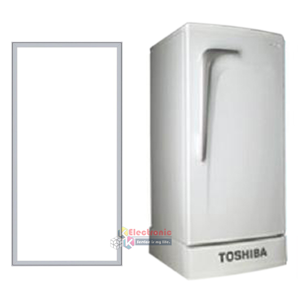 ขอบยางประตูตู้เย็น Toshiba-(โตชิบา)สำหรับรุ่น GR-B151Z/GR-B152Z อะไหล่แท้ ใส่ง่าย ขนาด 49*89 เซนติเมตร-ขอบยางแบบศรกดตามร่อง